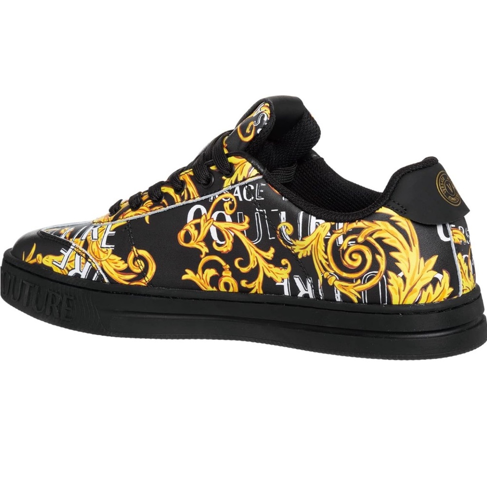 Versace Jeans Couture Men Court 88 Sneakers Black - Gold